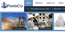Tablet Screenshot of pars-co.net